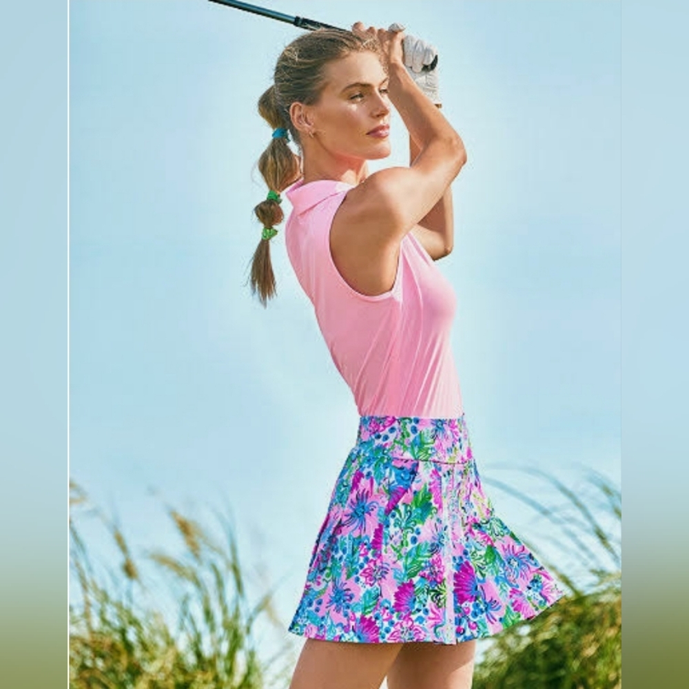 LILLY PULITZER PRISKA Floral Fairway skort NWOT
